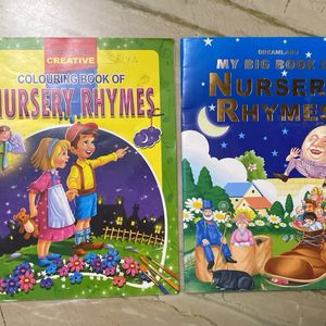 Two Nursery Rhymes Books