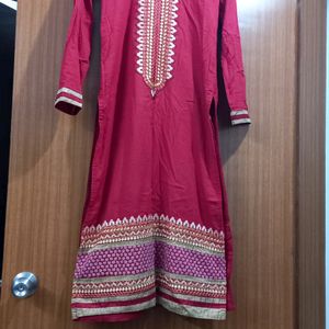 Brown Kurta Set