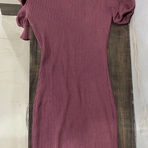 Purple Bodycon Dress!