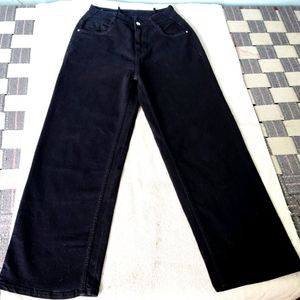 Black Wide Leg Jeans