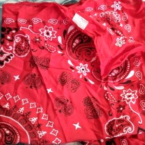 Scarf Bandana - Red