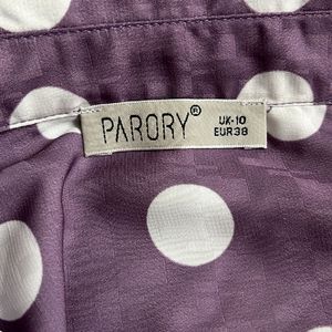 Brand New - Parory Women Polka Dot Shirt