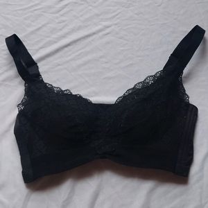 Black Padded Bra