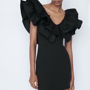 Zara Short Ruffled Dres