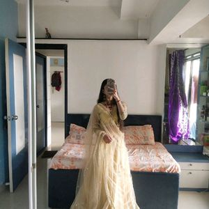 Nude Lehenga