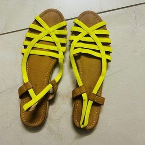 Target Yellow Sandals