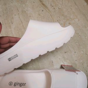 White platform slides