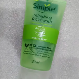 Simple facewash