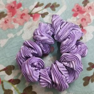 Beautiful Strechable Purple Rubber Band