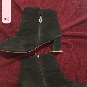 Black Heel Booties