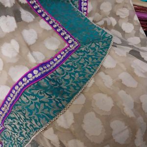 Designer Brasso Saree