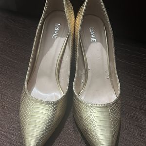 Lavie Gold Pumps