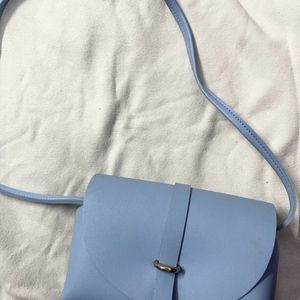 Small Blue Sling Bag