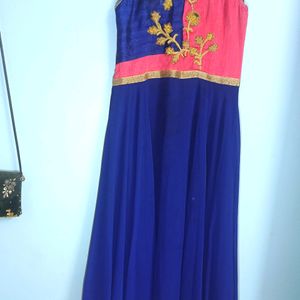 Blue Festival Gown