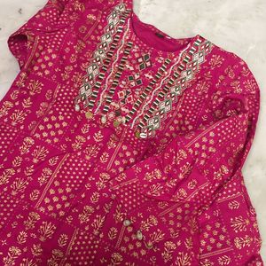 Kurti Palazzo Set