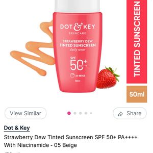 Dot & Key Strawberry Tinted Sunscreen