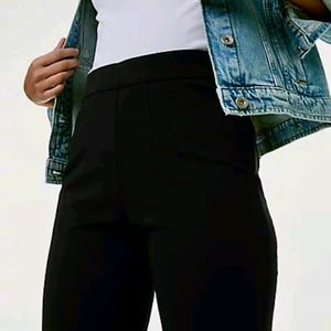 Cover Story Flared Black Trouser