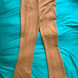 Yellow Bell Bottom  Trouser