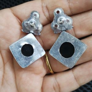 Oxidised German Silver Earrings - Unused - Combo 3