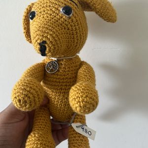 Handmade Crochet Dog