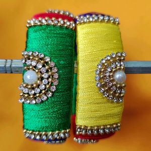 Silk Thread Bangles