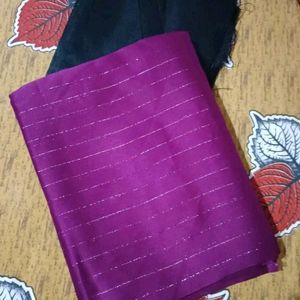 Purple Sequence Saree