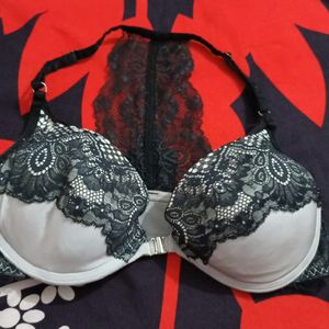 Plunge Pushup Padded Bra 34C