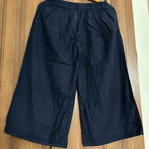 Palazzo/Culottes Dark Blue(🍀Rs.30 OFF)