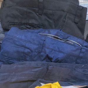 PACK OF 3 Formal PANTS AND 2 TSHIRT