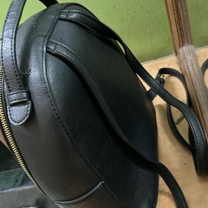 Leather Effect Back Pack