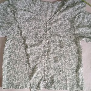 Flower Printed Top