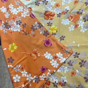 DUAL FLOWER PRINT BEDSHEET