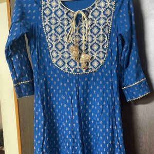 Anarkali Kurta With Pockets