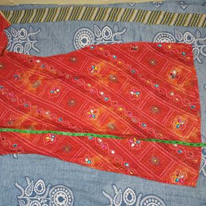 Bandhej Kurta