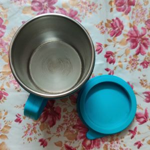 Blue Mug With Lid