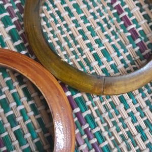 Wooden Bangles Set Of 5