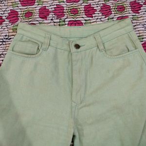 Pista Green Jeans