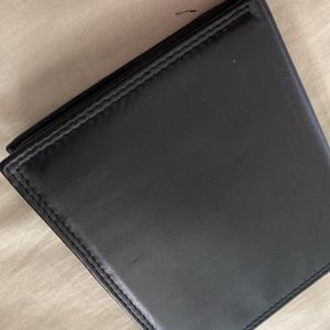 Black Leather Men Wallet