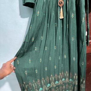 Green Anarkali