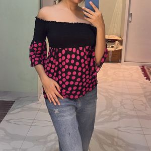 Polka Dot Top