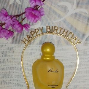 Balenciaga Paris Perfume And Happy Birthday Band