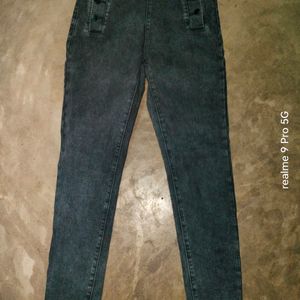 Women High Waist Jeans