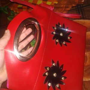 Red Colour Bag