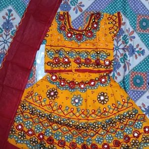 Baby Radharani Dress Or Rajasthani Dres