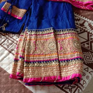 Blue Lehenga Choli