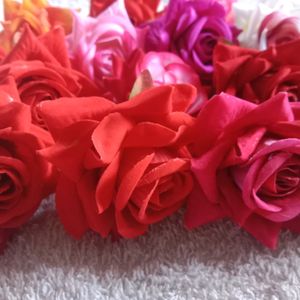 Combo Of Beautiful Duplicate Rose Flowers For Hair