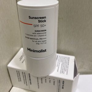 Minimalist Spf 50 Sunscreen Stick With Adenosine