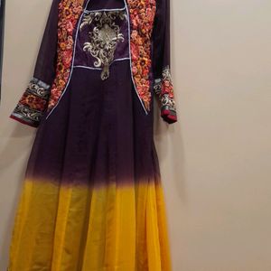 A Perfect Gown With Dupatta