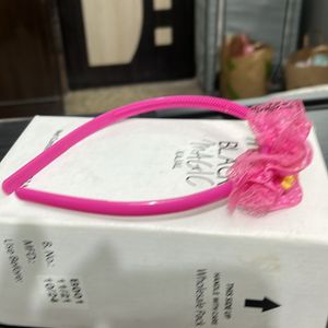 Plastic Headband For Baby Girls Pack Of 2 Pcs