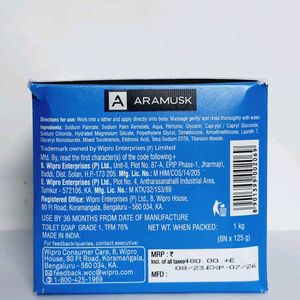 Aramusk Force Soap For Men Pack Of 8